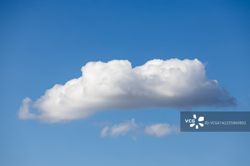 蓝天上的云彩图片素材