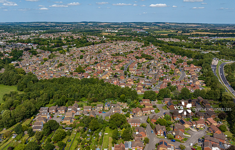 英国典型的住宅区图片素材