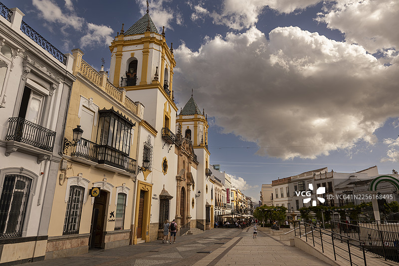 西班牙南部安达卢西亚的次级城市图片素材