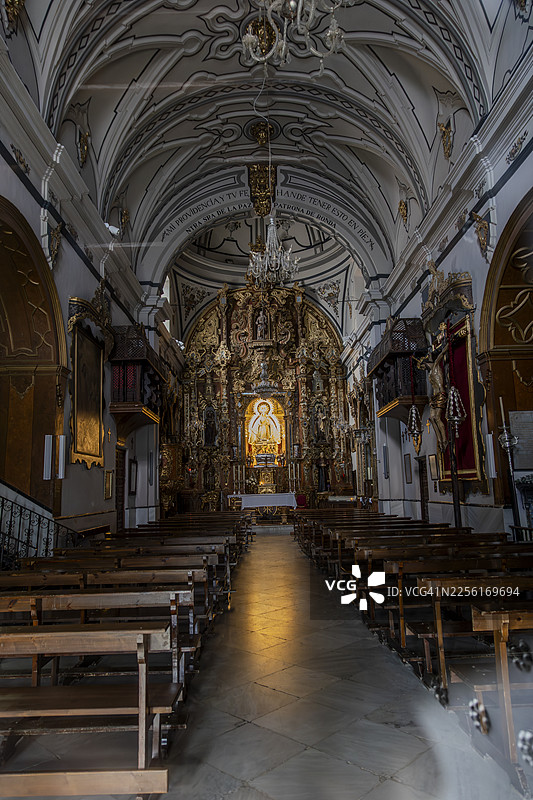 西班牙南部安达卢西亚的二级城市图片素材