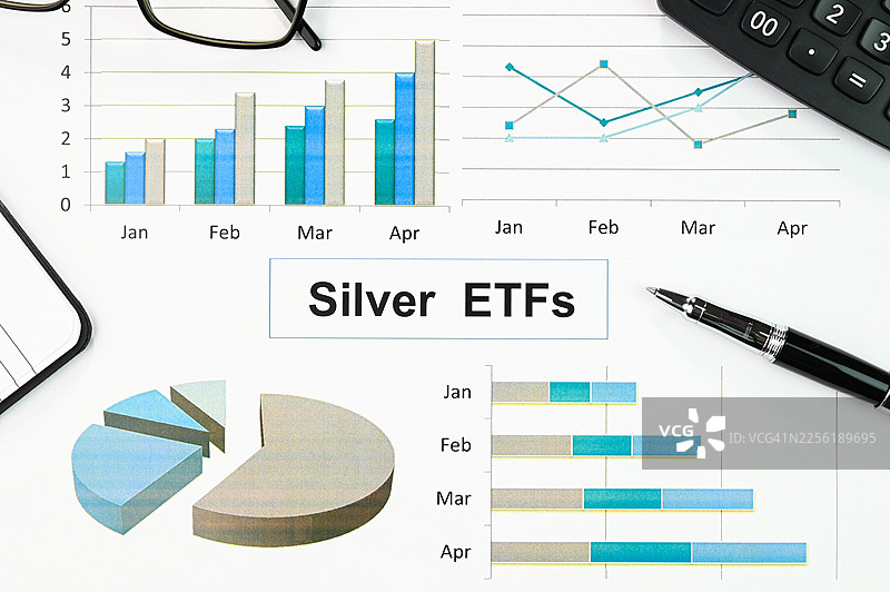 白银ETF图片素材