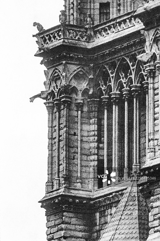 法国，巴黎圣母院图片素材