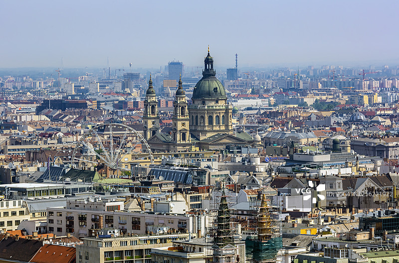 布达佩斯天际线图片素材