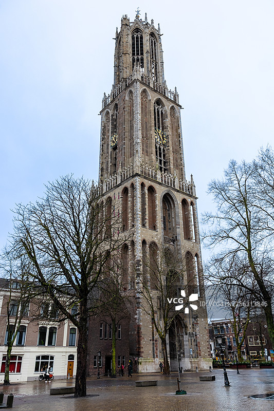 荷兰乌得勒支多姆塔图片素材