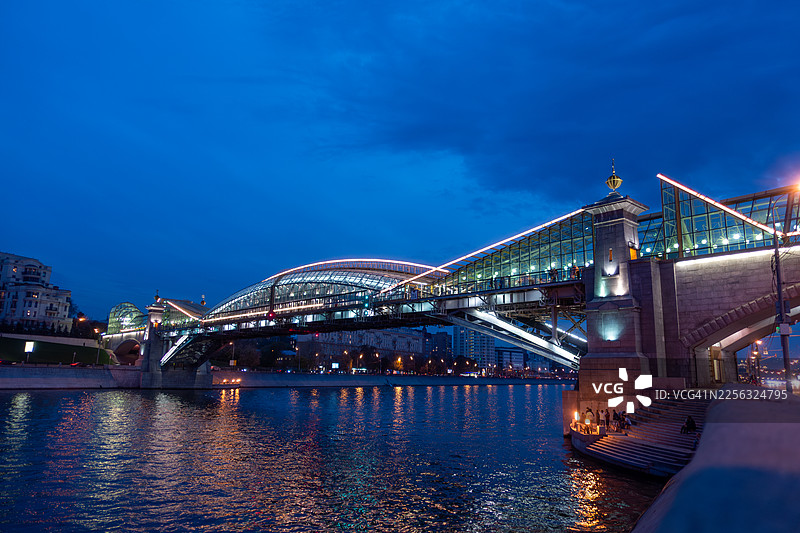 莫斯科日落图片素材