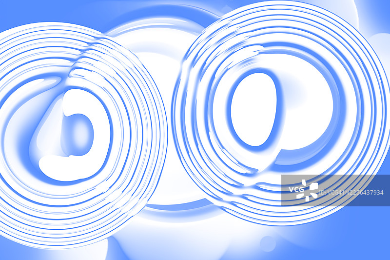 抽象数字蓝色和白色水波纹图案图片素材