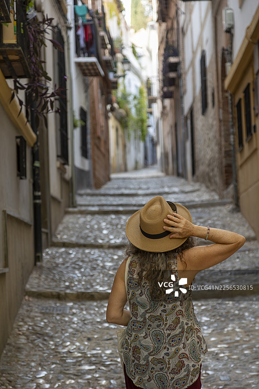 安达卢西亚老年人旅游图片素材