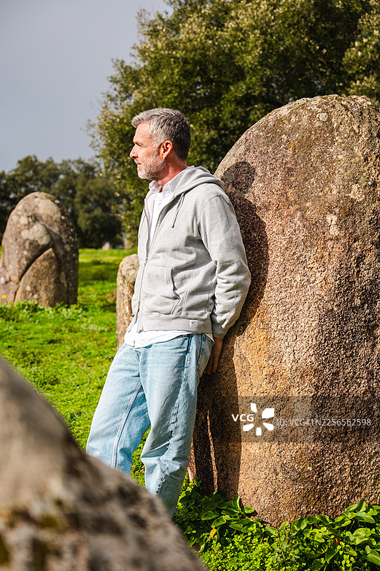 阿尔门德雷斯石圈，埃武拉区图片素材