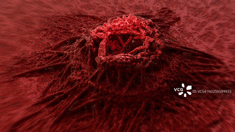 皮肤癌细胞图片素材