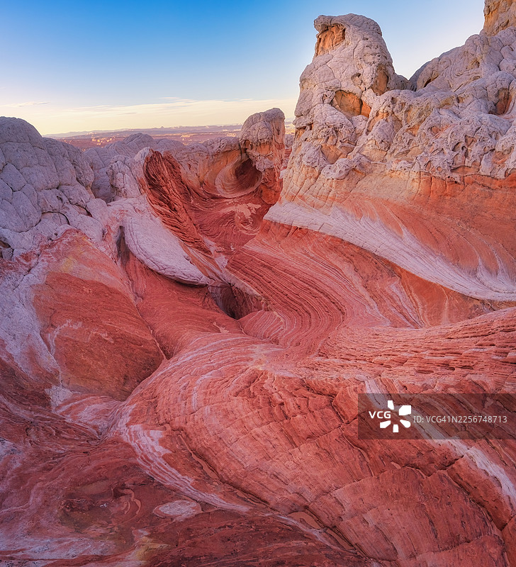 亚利桑那州朱红悬崖国家纪念碑白口袋的风景图片素材