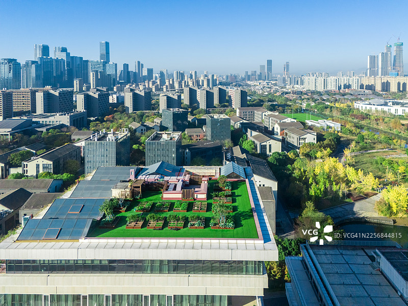 绿色生态城市图片素材