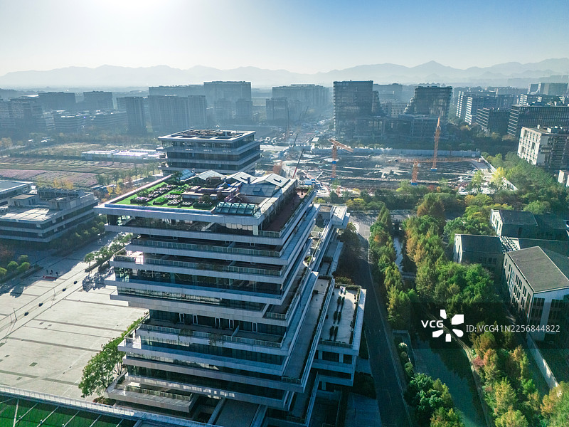 绿色生态城市图片素材