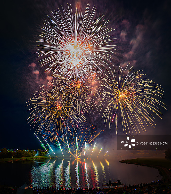 卡尔加里烟花节 - 全球节图片素材