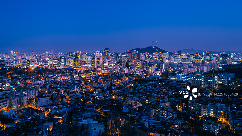 首尔城市景观图片素材