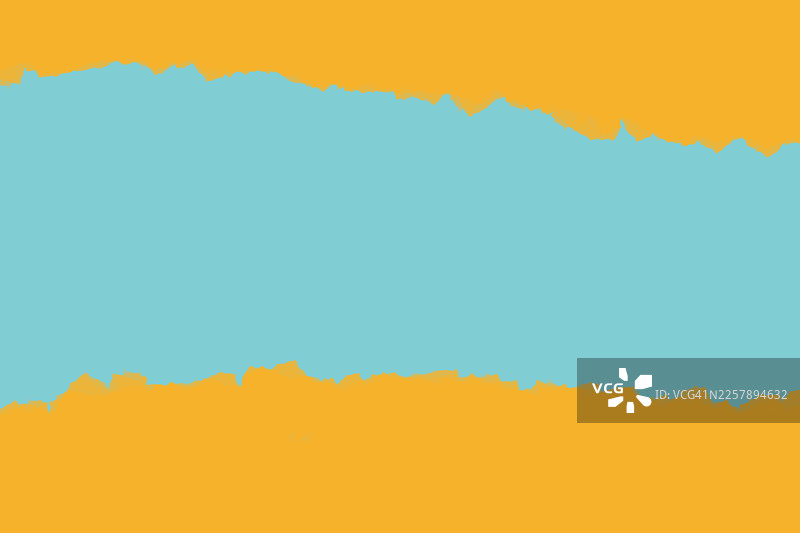 黄色和蓝色撕纸背景模板图片素材