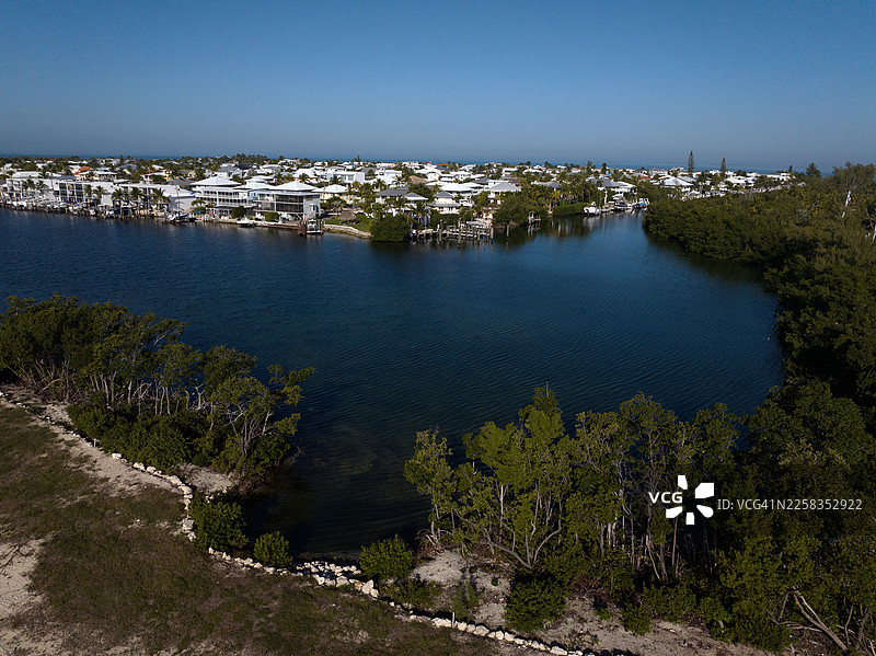 佛罗里达礁岛群，佛罗里达市和基拉戈的日落图片素材