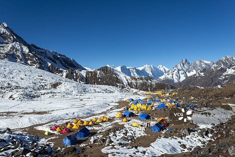 阿玛达布兰姆大本营图片素材