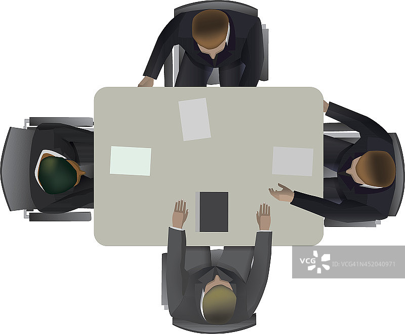 商务会议谈判图片素材