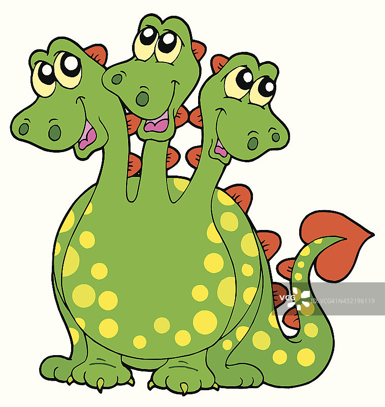 三头龙图片素材