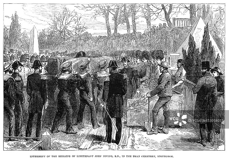 约翰·欧文下葬图片素材