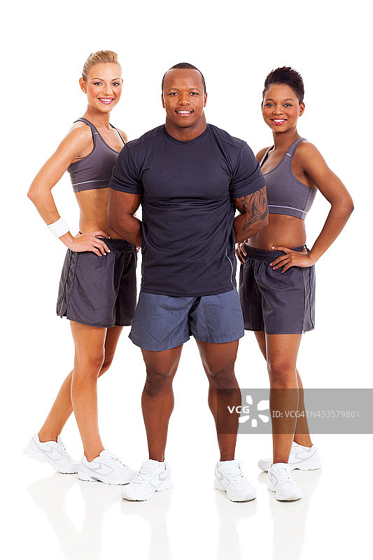 一群私人教练图片素材