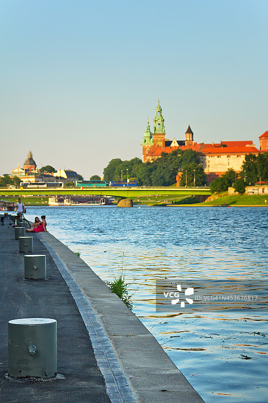克拉科夫的夏日午后图片素材