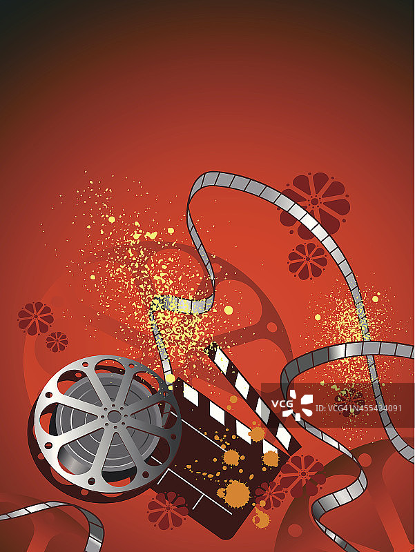电影胶片背景图片素材
