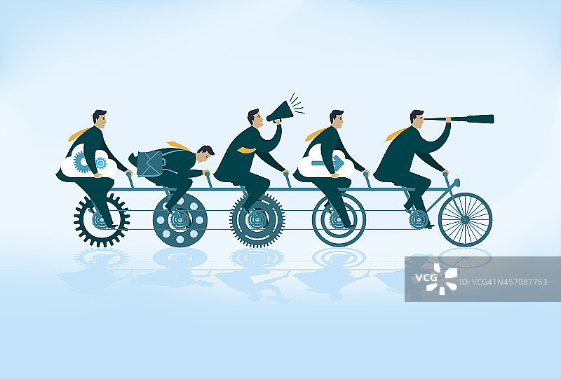 团队合作理念图片素材