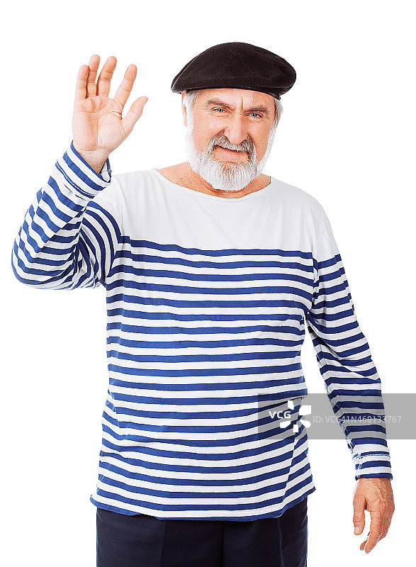 年长的水手图片素材