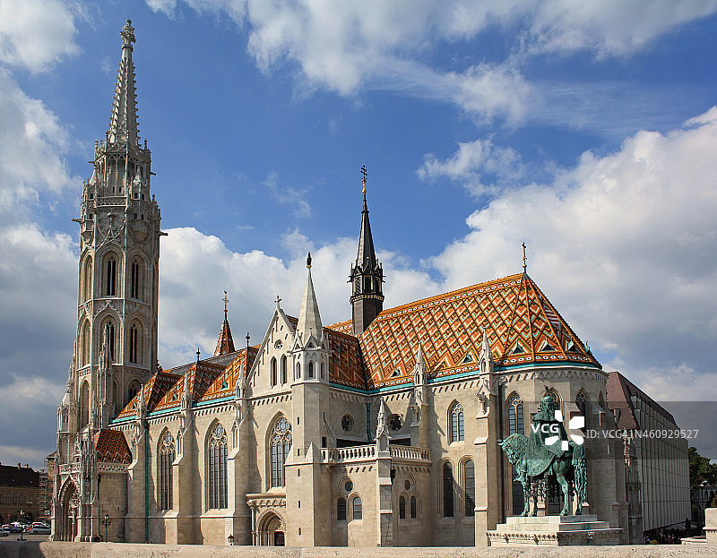 马加什教堂图片素材