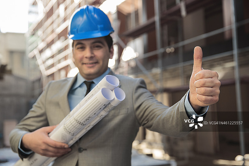 建筑师审批图片素材