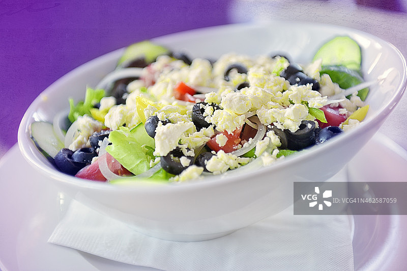 希腊沙拉图片素材