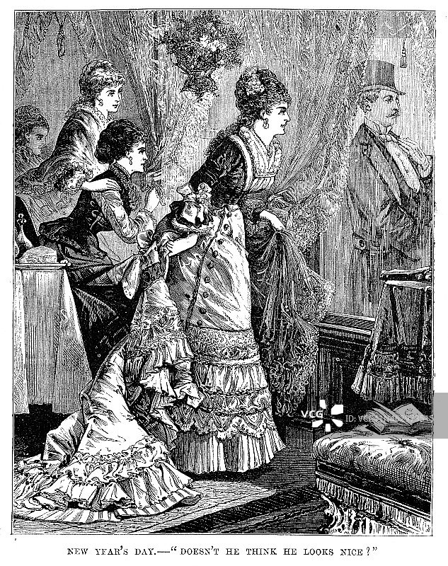 他看起来不错，不是吗？图片素材