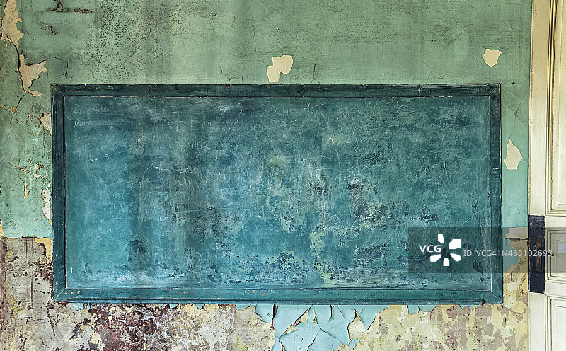 旧绿色黑板图片素材