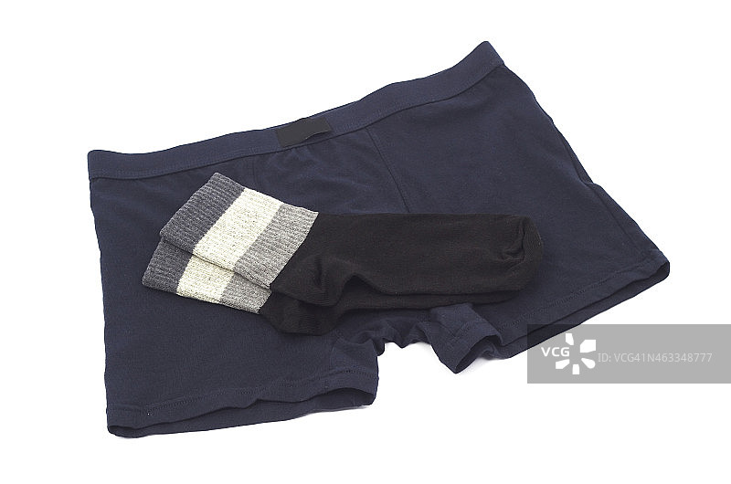 男士内衣和袜子图片素材