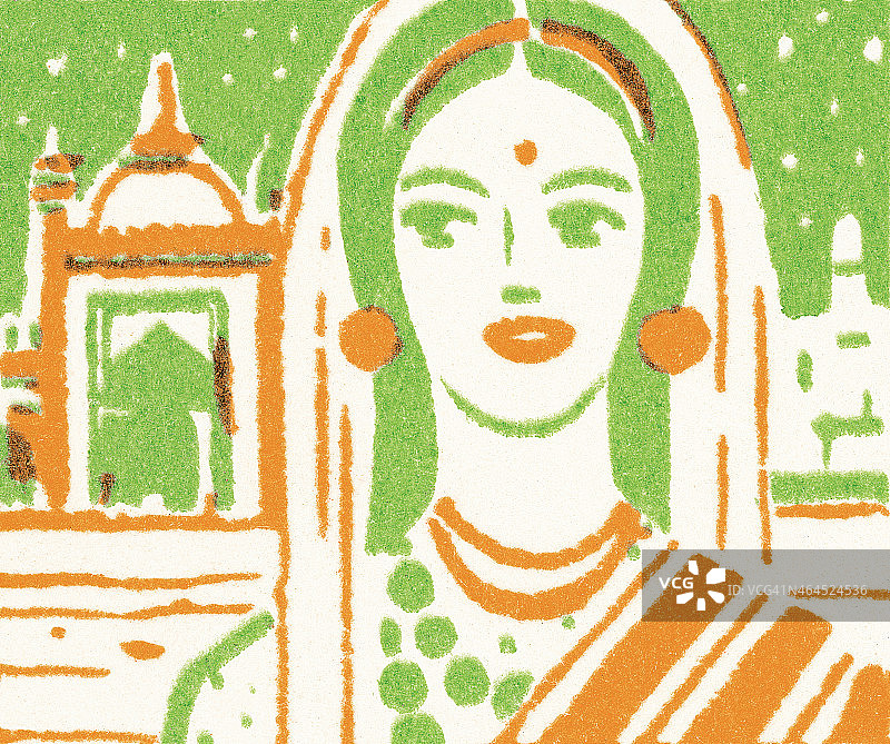 民族女人图片素材