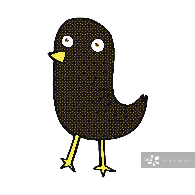 有趣的卡通小鸟图片素材