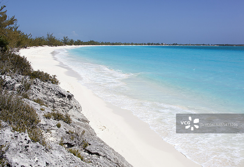 加勒比的海滩图片素材