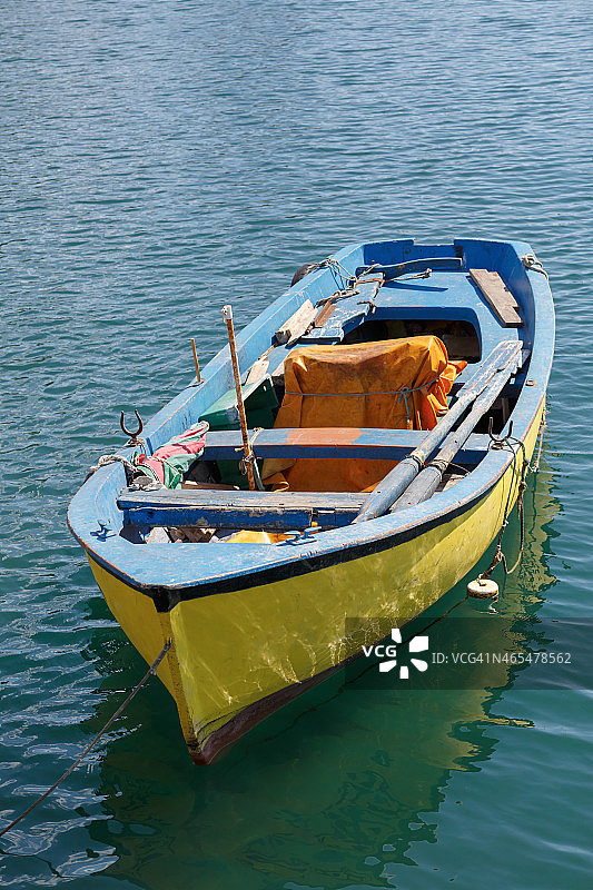 黄色划艇图片素材