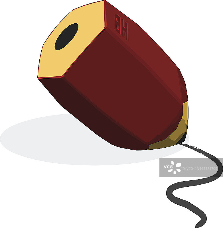 红色铅笔图片素材