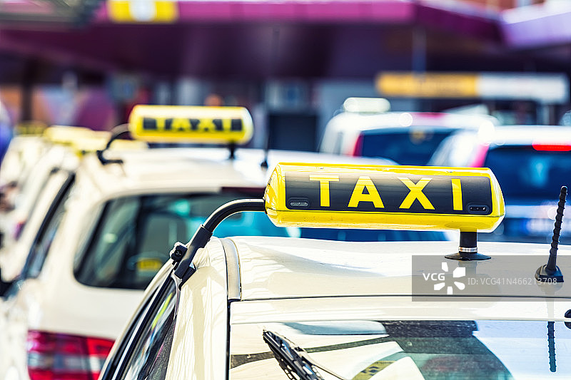 德国出租车图片素材
