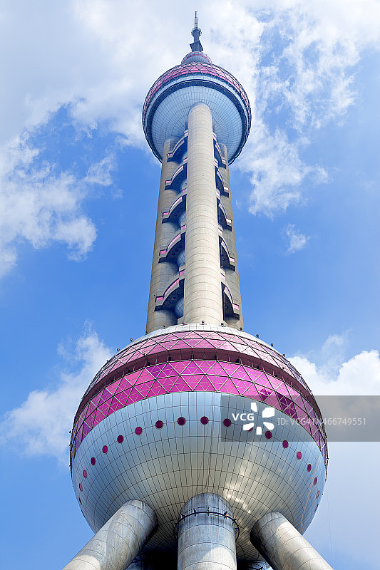 中国上海东方明珠塔图片素材