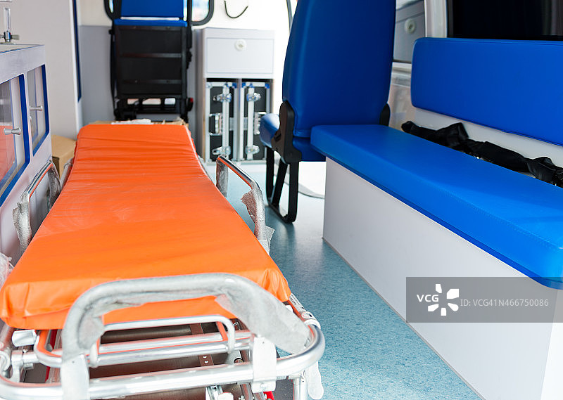救护车内部图片素材