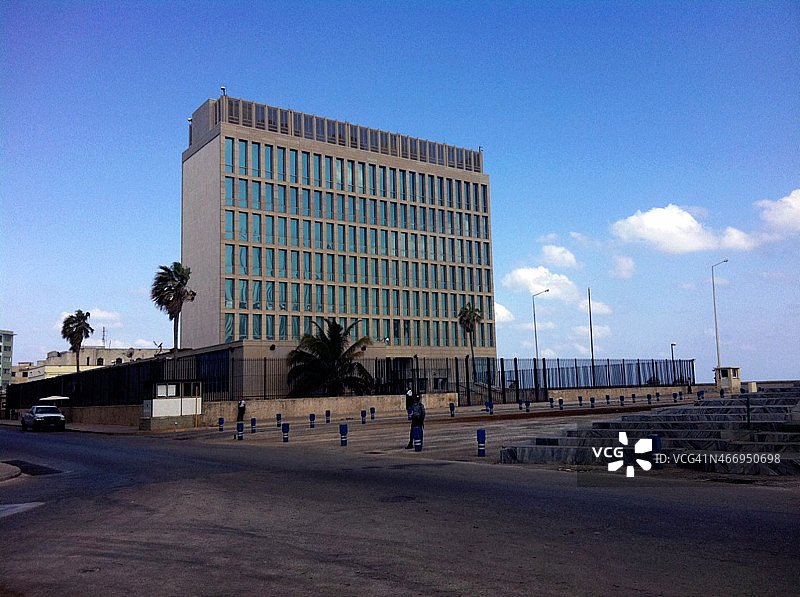 美国驻哈瓦那利益代表处图片素材