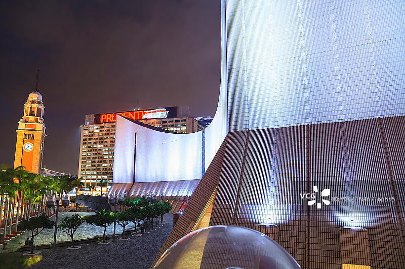 中国香港文化中心海滨长廊图片素材