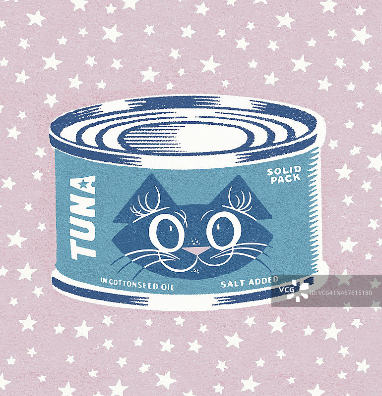 金枪鱼猫粮图片素材