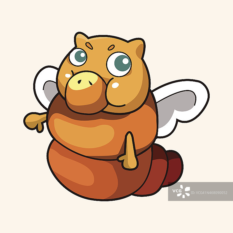 奇异的怪物主题元素图片素材