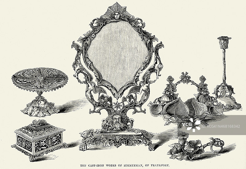 齐默尔曼铸铁厂图片素材