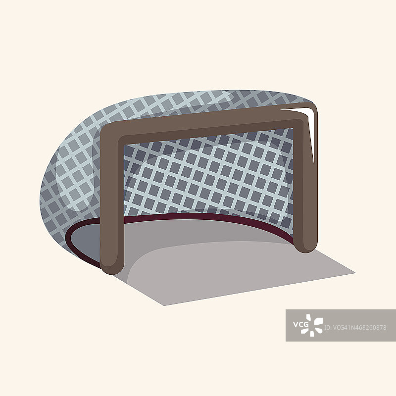 冰球器材主题元素图片素材