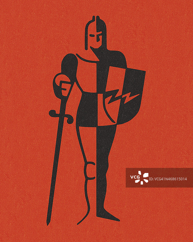 身穿盔甲的骑士图片素材